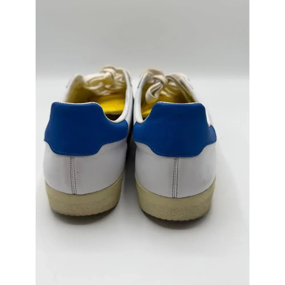 Adidas 011707 Spezial White Blue Yellow Mens Size 12 Pre-Owned No Box